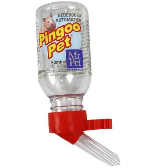 BEB. HAMSTER PINGOO BICO VIDRO 60ML C/C 