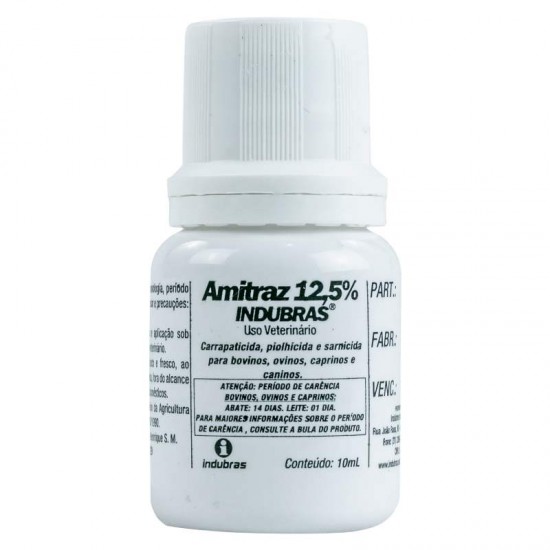 AMITRAZ 12,5% IND. 10ML-ONU2903 