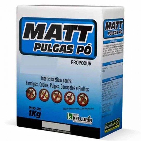 MATT PULGAS CX 1KG