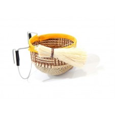 NINHO FIBRA COCO C/FLANGE P/CURIO