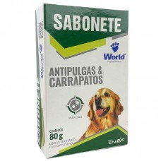 SABONETE ANTI PUGAS E CARRAPATOS 80G 