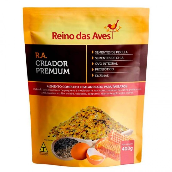 ALIM RA CRIADOR PREMIUM 400G