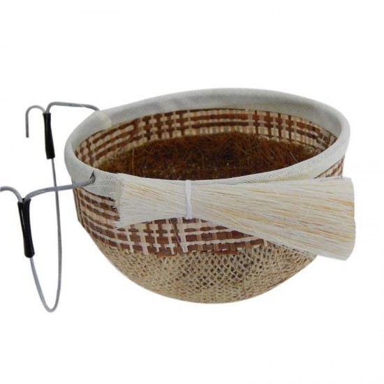NINHO FIBRA COCO C/FLANGE P/TRINCA