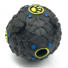 BRINQ MORDEDOR PET BOLA ADEST 12CM PLAST