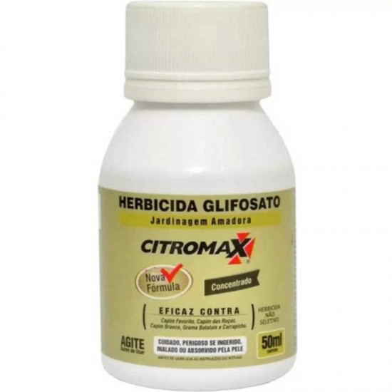 HERBICIDA GLIFOSATO CITROMAX 50ML 