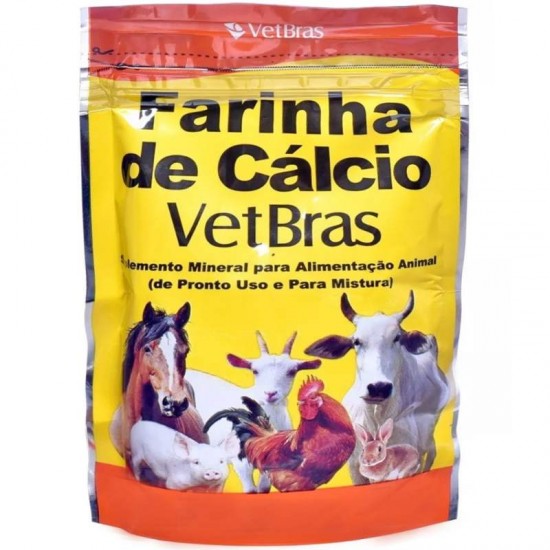 FARINHA DE CALCIO VETBRAS 200G