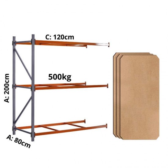 MINI PORTA PALLET 1,2M X 80 CONT