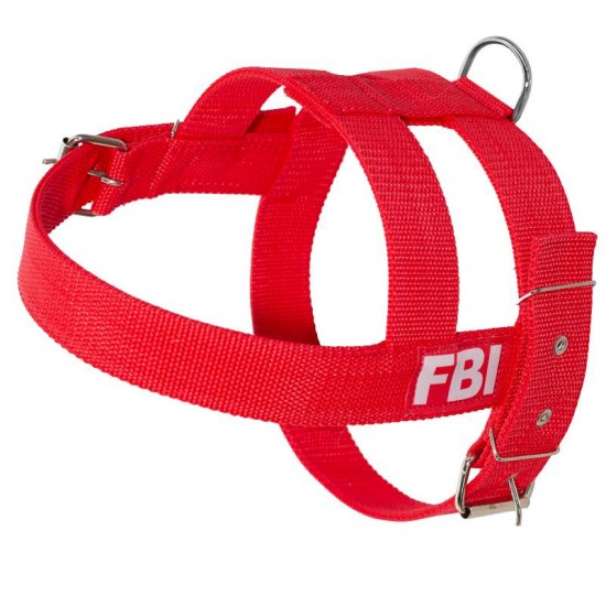 PEITORAL FBI N°8 DUPLO VERMELHO