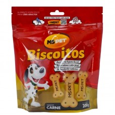 BISCOITO CARNE MS 200GR