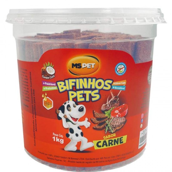 BIFINHO MS SABOR CARNE POTE 1KG