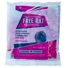 FREE RAT ISCA PELETIZADO 25G