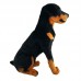 MANEQUIM CACHORRO ROTTWEILER