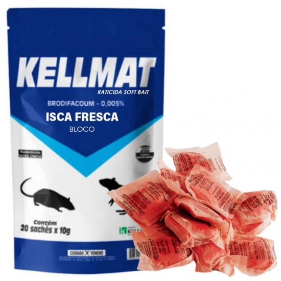 KELLMAT RATICIDA SOFT 10G 20 SACHES