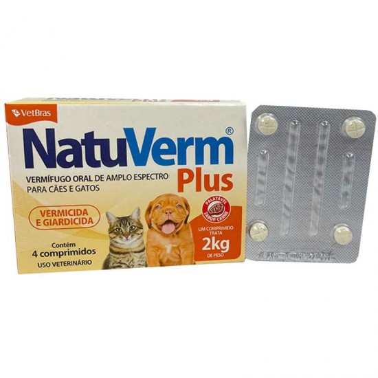 NATU VERM PLUS 132MG *