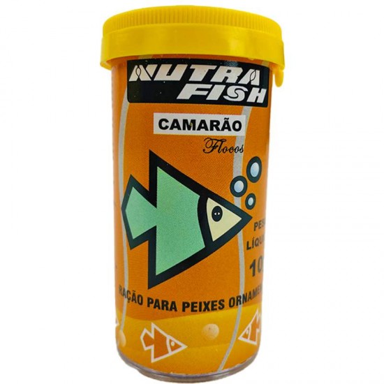 ALIM. PEIXE NUTRAFISH CAMARAO 10G