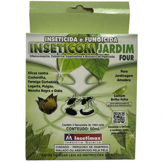 INSETICOM JARDIM FOUR 10ML C/5 FLACONETE