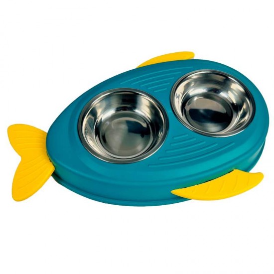 COMEDOURO INOX PEIXE 