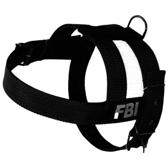 PEITORAL FBI N°9 DUPLO PRETO