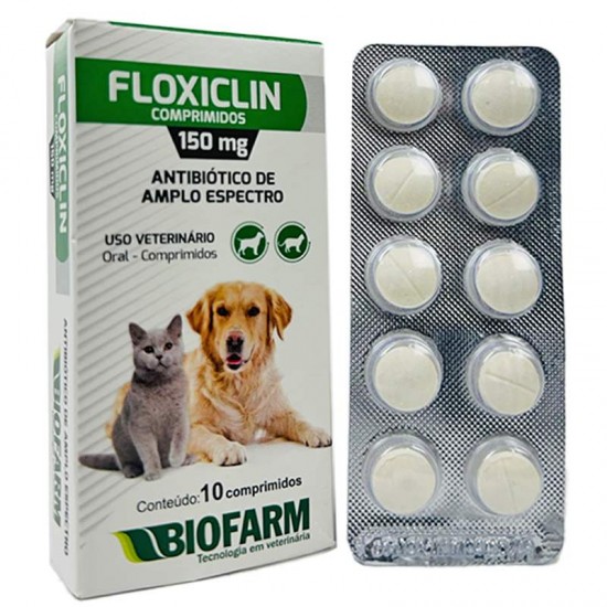 FLOXICLIN CX 10 COMPRIMIDOS 150MG