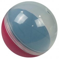 BRINQ BOLA C/DISPENSER RACAO 16CM Ø ROSA