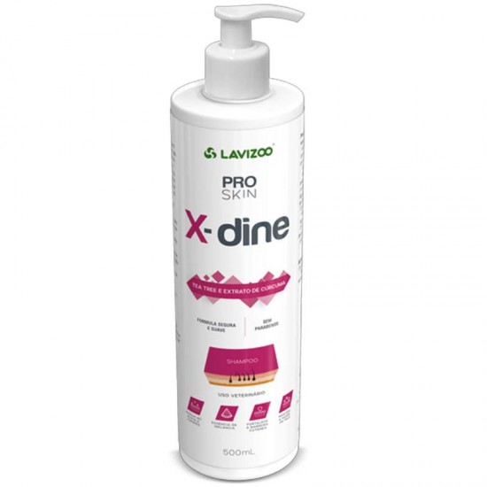 SHAMPOO X-DINE 500ML