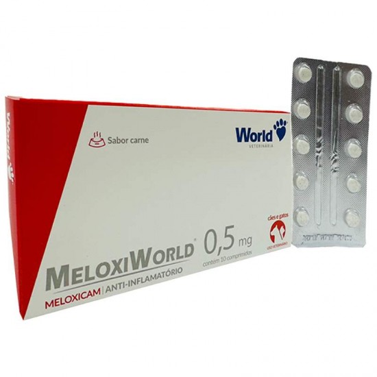 MELOXIWORD 0,5MG CX C/1 CART C/10 COMP