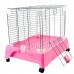 GAIOLA COELHO CROMADA 61X54X48