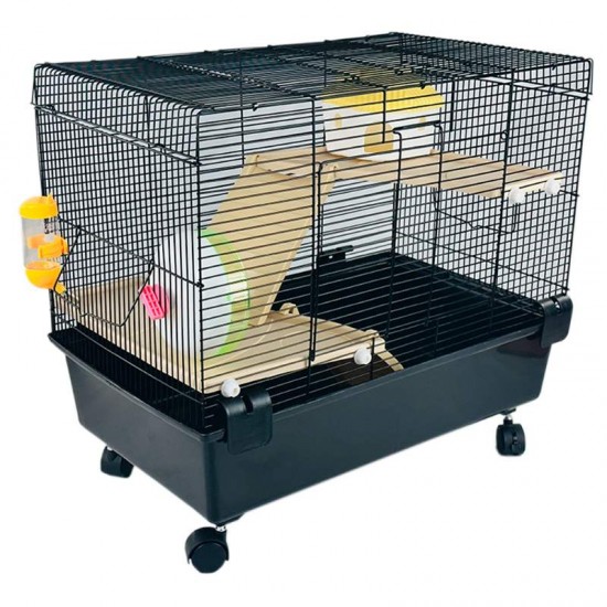 G. HAMSTER/CHINCHILA C/RODA 60X54X37