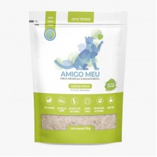 AREIA HIG. BIODEGRADAVEL CAPIM LIMAO 2KG