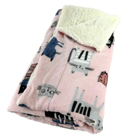 COBERTOR FLEECE OVELHA GG 100X110