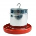 COMEDOURO 3KG TUBULAR GALV FUNDO PLAST