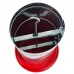 COMEDOURO 10KG TUBULAR GALV FUNDO PLAST