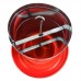 COMEDOURO 20KG TUBULAR GALV FUNDO PLAST