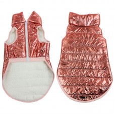 ROUPA PET COLETE PUFFER ROSE FOR. GG