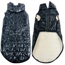 ROUPA PET COLETE PUFFER PRETO FOR. G