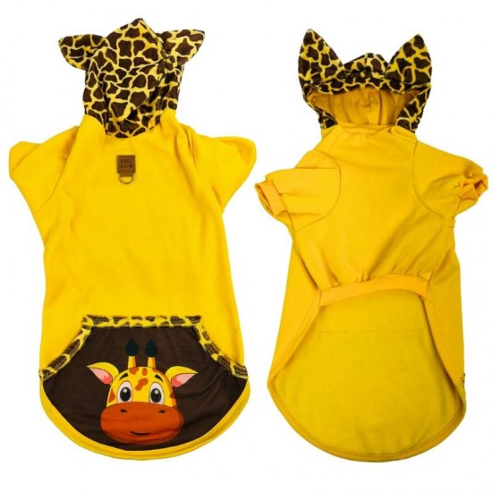 ROUPA PET GIRAFA MOLETOM Nº5