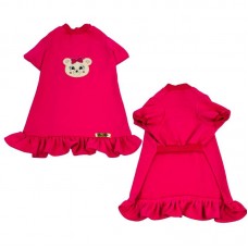 ROUPA PET VESTIDO MOLETOM MILKA N°7