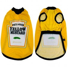 ROUPA PET REGATA MOSTARDA Nº7