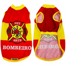 ROUPA PET REGATA BOMBEIRO G