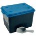MEC BOX 20L PRETO/TAMPA AZUL C/PA