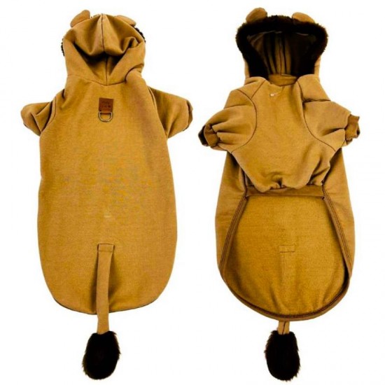 ROUPA PET LEAO MOLETOM Nº1