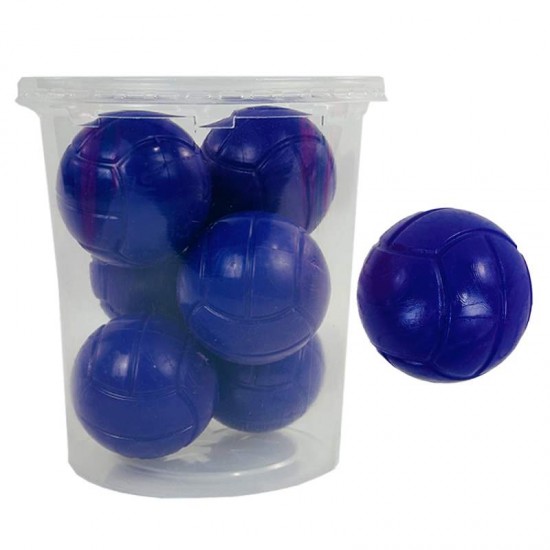 POTE BRINQ PET BOLA RESIST. ROXA C/6