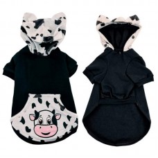 ROUPA PET VAQUINHA MOLETOM GG