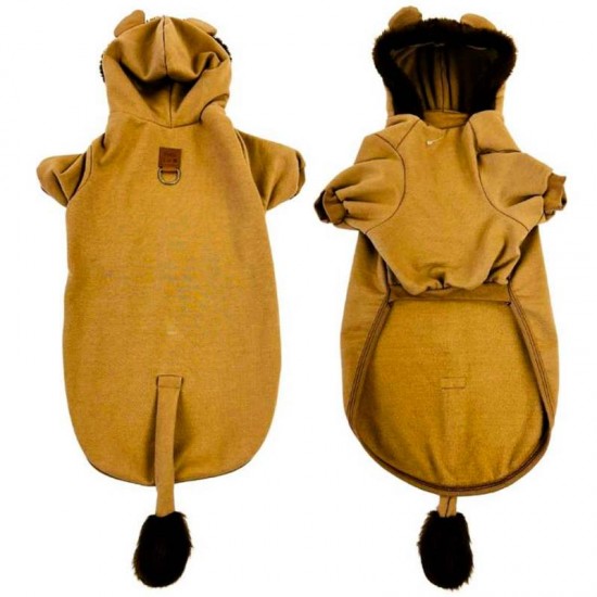 ROUPA PET LEAO MOLETOM Nº3