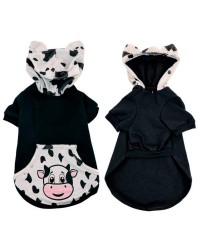 ROUPA PET VAQUINHA MOLETOM G