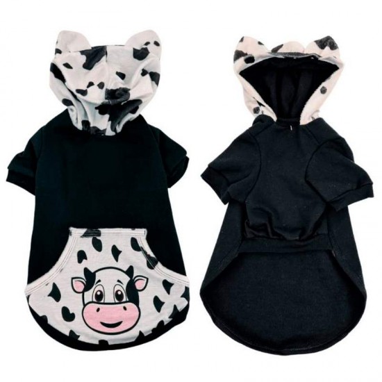 ROUPA PET VAQUINHA MOLETOM N°12