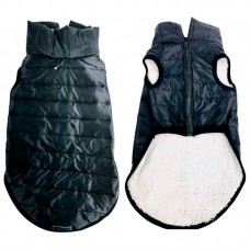 ROUPA PET COLETE PUFFER PRETO FOR. Nº5