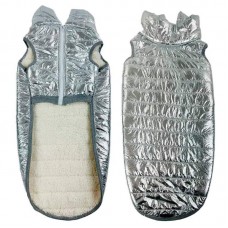 ROUPA PET COLETE PUFFER PRATA FOR. N°10