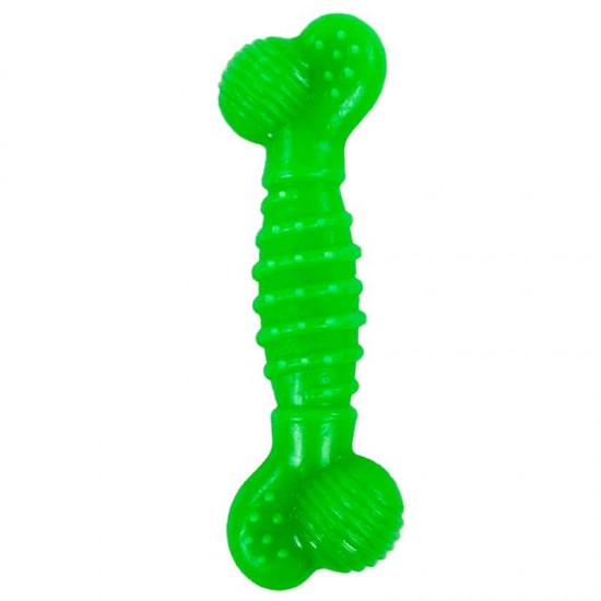 BRINQ PET OSSO G RESISTENTE VERDE