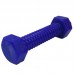 BRINQ PET PARAFUSO G RESISTENTE ROXO